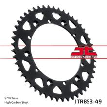 Zębatka JT Sprockets 520 49Z średnica wewnętrzna 152mm rozstaw śrub 175mm dla Explorer Trasher 2 Supermoto, Yamaha TT R YFM Warrior ER Moto 4 FW Big Bear