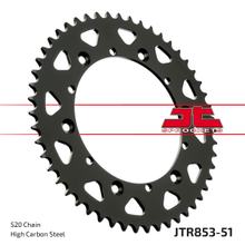Kettenrad JT Sprockets 520 51Z Innendurchmesser 152mm Lochkreis 175mm für Explorer Trasher 2 Supermoto, Yamaha TT R YFM Warrior ER Moto 4 FW Big Bear