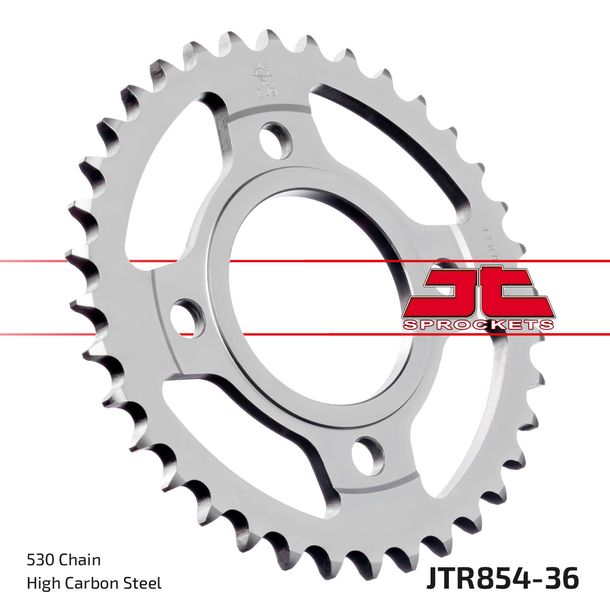 Kettenrad JT Sprockets 530 36Z Innendurchmesser 74mm Lochkreis 110mm für Yamaha XS RD 250 - 400 ccm Bj. 1977 - 1983