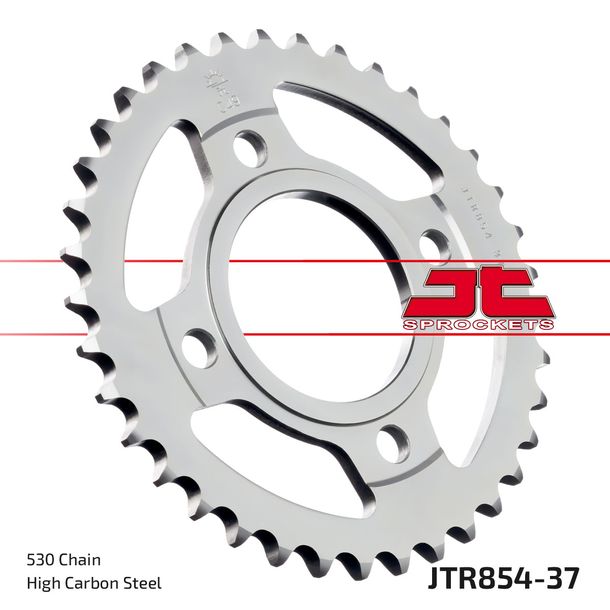 Pignone JT Sprockets 530 37Z, diametro interno 74 mm, bullone circolare 110 mm per Yamaha XS RD 250 - 400 ccm Anno 1977 - 1983