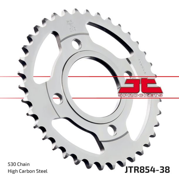 Kettenrad JT Sprockets 530 38Z Innendurchmesser 74mm Lochkreis 110mm für Yamaha XS RD 250 - 400 ccm Bj. 1977 - 1983