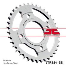 JT Sprockets 530 38Z sprocket inner diameter 74mm bolt circle 110mm for Yamaha XS RD 250 - 400 ccm Year 1977 - 1983