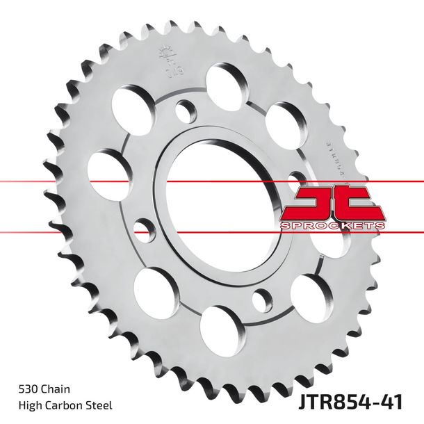 Kettenrad JT Sprockets 530 41Z Innendurchmesser 74mm Lochkreis 110mm für Yamaha XS RD 250 - 400 ccm Bj. 1977 - 1983