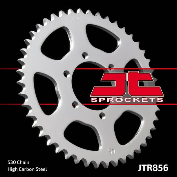 Pignon JT Sprockets 530 46Z, diamètre intérieur 74 mm, cercle de boulons 92 mm pour Yamaha XJ 550 ccm Année 1981 - 1984