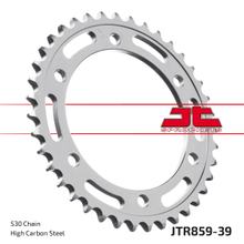 Rozetka JT Sprockets 530 39Z Vnitřní průměr 130mm Roztečný kruh 150mm pro Yamaha FZS Fazer S XJR FJ A YZF R Thunderace FZR Exup Thunder Cat 600 - 1300 R.v. 1984 - 2003