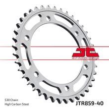 Piñón JT Sprockets 530 40Z, diámetro interior 130 mm, círculo de perno 150 mm para Yamaha FZS Fazer S XJR FJ A YZF R Thunderace FZR Exup Thunder Cat Año 1984 - 2003