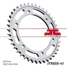 Piñón JT Sprockets 530 41Z, diámetro interior 130 mm, círculo de perno 150 mm para Yamaha FZS Fazer S XJR FJ A YZF R Thunderace FZR Exup Thunder Cat Año 1984 - 2003