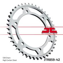 Piñón JT Sprockets 530 42T, diámetro interior 130 mm, círculo de perno 150 mm para Yamaha FZS Fazer S XJR FJ A YZF R Thunderace FZR Exup Thunder Cat Año 1984 - 2003