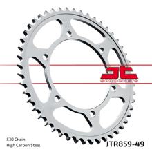 Pignone JT Sprockets 530 49Z, diametro interno 130 mm, circonferenza 150 mm per Yamaha FZS Fazer S XJR FJ A YZF R Thunderace FZR Exup Thunder Cat 600 - Anno 1984 - 2003
