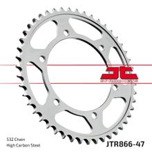Coroa JT Sprockets 532 47Z diâmetro interno 130mm círculo de furação 150mm para Yamaha YZF R Thunderace FZR Exup XJR SP GTS Omega A Competition 750 - 1200 ccm ano 1987 - 2002
