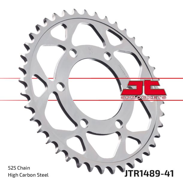 Pignon JT Sprockets 525 41Z pour Kawasaki ZX-6R Z ZX-9R Ninja ZX-10R 400 - 1000 ccm Année 1996 - 2022
