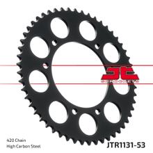 Pignone JT 420 53Z, diametro interno 105 mm, circonferenza 125 mm per Rieju MRT, Aprilia SX Derbi Senda SM DRD X-Treme Pro Racing Yamaha DTR X RX MRX