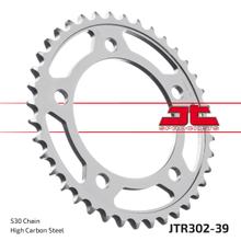 Zębatka łańcuchowa JT Sprockets 530 39Z Średnica wewnętrzna 112mm Rozstaw śrub 138mm do Honda CBF FA F A CBR CB SF X11 600 - 1300 ccm Rok prod. 1991 - 2021