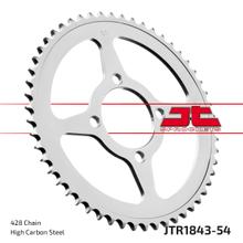 Kettenrad JT Sprockets 428 54Z Innendurchmesser 62mm Lochkreis 80mm für Yamaha TT-R 125 ccm Bj. 2000 - 2021