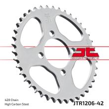 Kettenrad JT Sprockets 428 42Z Innendurchmesser 54mm Lochkreis 70mm für Honda CBR R 125 ccm Bj. 2004 - 2010