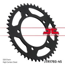 Roda Dentada JT Sprockets 520 45D Diâmetro Interno 120mm Círculo de Furos 140mm para Suzuki GSX-R 600 - 1000 ccm Ano 2000 - 2017