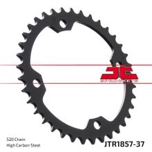 Zębatka JT Sprockets 520 37Z średnica wewnętrzna 125mm rozstaw śrub 145mm dla Yamaha YFZ Performance Race R X Special Bill Balance, SMC Black Hawk S YFM