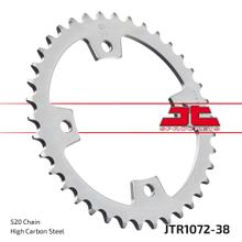 Zębatka JT Sprockets 520 38Z średnica wewnętrzna 112mm rozstaw śrub 132mm dla Kymco Maxxer LC MXU KXR, Arctic Cat DVX i TGB Blade R Wide Target 250 - 450