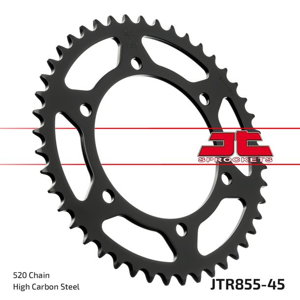 Kettenrad JT Sprockets 520 45Z für Yamaha XJ S Diversion XTZ A Super Tenere N XT X MT-03 250 - 750 ccm Bj. 1977 - 2016