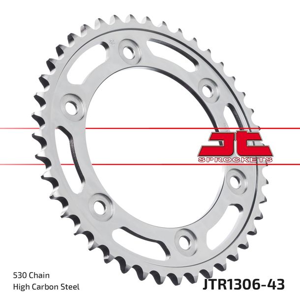 Kettenrad JT Sprockets 530 43Z für Honda CBR RR Fireblade SP CB R RA 900 929 - 1000 ccm Bj. 2000 - 2016