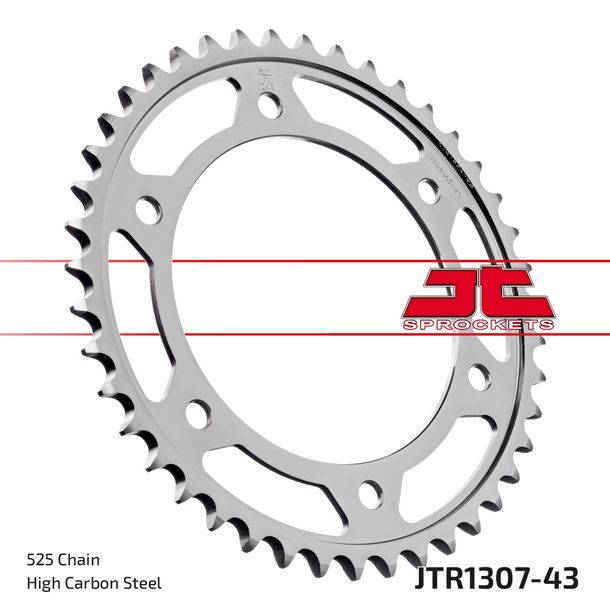 Pignone JT 525 43Z, diametro interno 134 mm, foro circolare 160 mm per Honda CBR F RR FS 600 ccm Anno 2001 - 2016