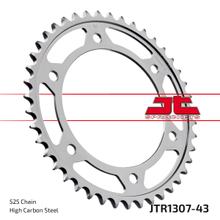 Zębatka JT Sprockets 525 43Z średnica wewnętrzna 134mm rozstaw śrub 160mm do Honda CBR F RR FS 600 ccm rocznik 2001 - 2016