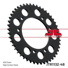 JT Sprockets 420 48Z binnendiameter 102 mm boutcirkel 125 mm voor Derbi Senda SM DRD X-Treme Pro Racing, Aprilia RX R Rieju RR X-Race Ltd Edition