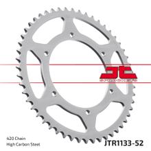 JT Sprockets 420 52Z tandwiel binnendiameter 108 mm boutcirkel 123 mm voor Aprilia SX, Derbi Senda SM DRD X-Treme Pro Racing R RS4 Ltd Edition RS Motorhispania