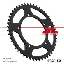 JT Sprockets 420 50Z tandwiel binnendiameter 105 mm boutcirkel 120 mm voor Generic Trigger SM, Aprilia RX X-Enduro KSR-Moto TR MX Malaguti XTM X Keeway