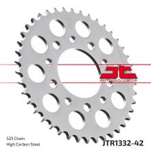 JT Sprockets 525 42T sprocket inner diameter 80mm bolt circle 110mm for Honda CB F2 Seven Fifty XRV Africa Twin 400 - 865 ccm Year 1985 - 2015