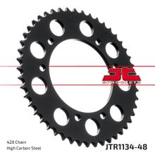 JT Sprockets 428 48Z binnendiameter 105 mm boutcirkel 125 mm voor HM CRE Derapage RR, Rieju Marathon AC Cross Supermoto Derbi Senda R 4V DRD