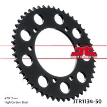 JT Sprockets 428 50Z tandwiel binnendiameter 105 mm boutcirkel 125 mm voor HM CRE Derapage RR, Rieju Marathon AC Cross Supermoto Derbi Senda R 4V DRD