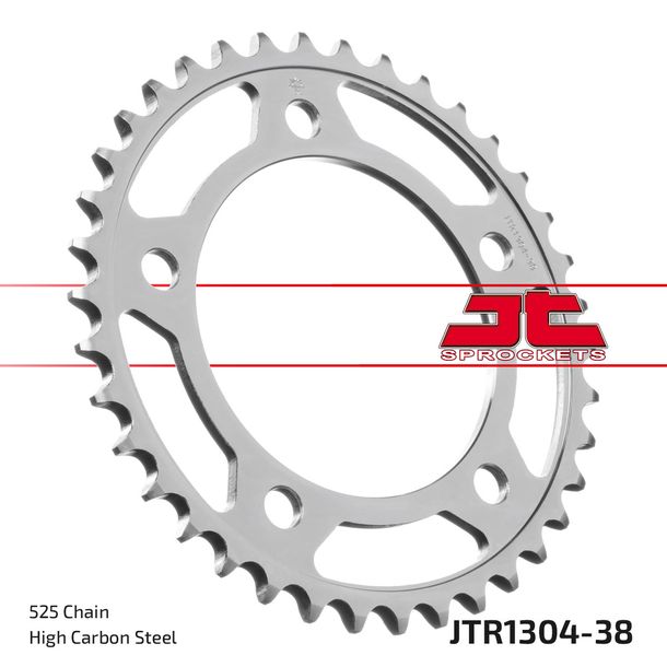 Kettenrad JT Sprockets 525 38Z Innendurchmesser 112mm Lochkreis 138mm für Honda CBF N S ABS CBR F CB FA Hornet 500 - 1100 ccm Bj. 1996 - 2022