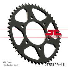 Tandwiel JT Sprockets 428 48T binnendiameter 76mm steekcirkel 100mm voor Yamaha MT- ABS YZF-R YZF R 125 ccm bj. 2008 - 2022