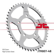 JT Sprockets 525 48Z tandwiel voor Suzuki SV S SF, Honda NX Dominator GSF Bandit ABS GSX F 400/650 cc bouwjaar 1991 - 2016