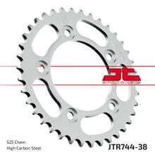 JT Sprockets 525 38Z tandwiel binnendiameter 100 mm boutcirkel 124 mm voor Ducati S R 749/999 ccm bouwjaar 2003 - 2007
