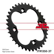JT Sprockets 520 37Z tandwiel binnendiameter 110 mm boutcirkel 130 mm voor Beeline Bestia 5.5 Onroad LOF Supermoto, Adly Hurricane S Honda TRX EX Sportrax