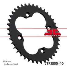 JT Sprockets 520 40Z tandwiel binnendiameter 110 mm boutcirkel 130 mm voor Beeline Bestia 5.5 Onroad LOF Supermoto, Adly Hurricane S Honda TRX EX Sportrax