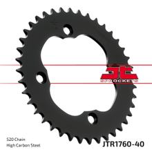 Coroa JT Sprockets 520 40Z diâmetro interno 113mm círculo de furação 137mm para Suzuki LT-Z Quadsport LT-R Quadracer 400 / 450 ccm