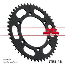 Coroa JT Sprockets 520 48Z diâmetro interno 130mm círculo de furação 152mm para BMW G X 450 ccm ano 2008 - 2011