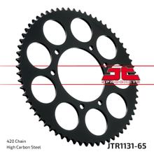 Kettenrad JT Sprockets 420 65Z vnitřní průměr 105mm rozteč otvorů 125mm pro Rieju MRT, Aprilia SX Derbi Senda SM DRD X-Treme Pro Racing Yamaha DTR X RX