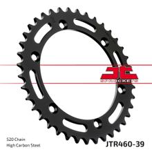 Kettenrad JT Sprockets 520 39Z vnitřní průměr 134mm rozteč otvorů 150mm pro Kawasaki KX F KLX S R 125 - 650 ccm r.v. 1980 - 2022