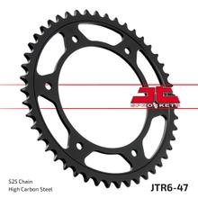 Kettenové kolo JT Sprockets 525 47Z vnitřní průměr 140mm rozteč otvorů 168mm pro BMW F GS Twin 650 / 800 ccm r. v. 2008