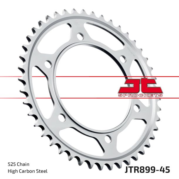 Pignone JT 525 45Z, diametro interno 125 mm, circonferenza 150 mm per KTM Adventure R Super LC8 S 950 - 1290 ccm Anno 2003 - 2022