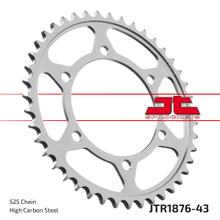 Rozetka JT Sprockets 525 43Z pro Yamaha YZF-R6 MT-09, Suzuki GSX-R 600 - 1000 ccm RV. 2006 - 2022