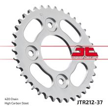 Roda Dentada JT Sprockets 420 37Dentes Diâmetro Interno 58mm Furação 90mm para Honda ANF Innova Wave i MSX Monkey 110 / 125 ccm