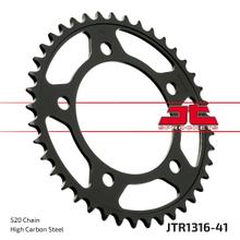 Roda Dentada JT Sprockets 520 41D Interior Ø 112mm Círculo de Furos 138mm para Honda CBR R NC D Integra CB F X S NSS Forza DTC ABS X-ADV 500 - 750 ccm