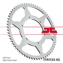 Kettenrad JT Sprockets 420 65Z vnitřní průměr 108mm rozteč otvorů 123mm pro Aprilia SX, Derbi Senda SM DRD X-Treme Pro Racing R RS4 Ltd Edition RS Motorhispania