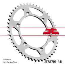 Ozubené kolo řetězu JT Sprockets 525 48 zubů vnitřní průměr 136mm roztečný kruh 156mm pro Suzuki XF Freewind DR SE SEU 650 ccm rok výroby 1996 - 2002