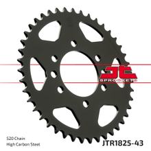 Kettenrad JT Sprockets 520 43Z vnitřní průměr 76mm rozstoynice 100mm pro Suzuki GSX-R K.L.M.N W P.R DR Big VL Intruder LC 250 - 1100 ccm